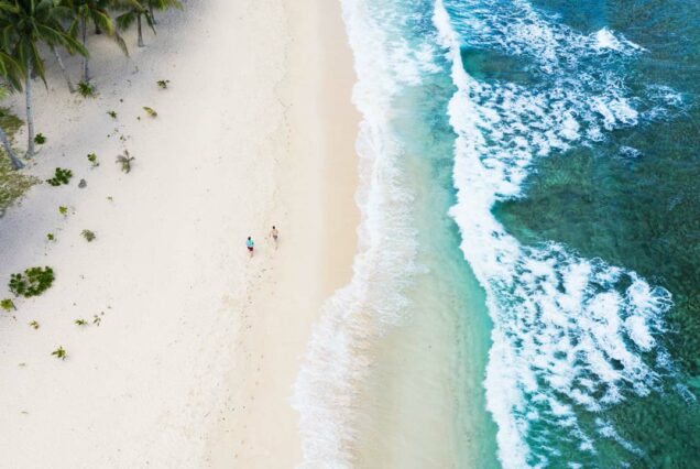 Alegria Beach an der Nordküste von Siargao, Philippinen – private Nordtour
